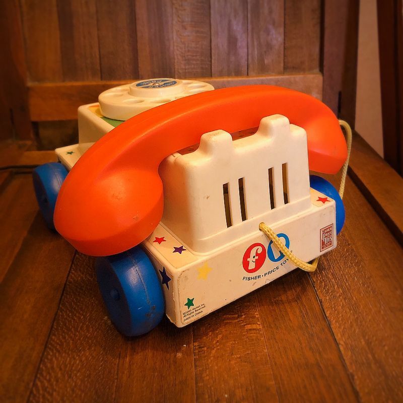 fisher price pull phone