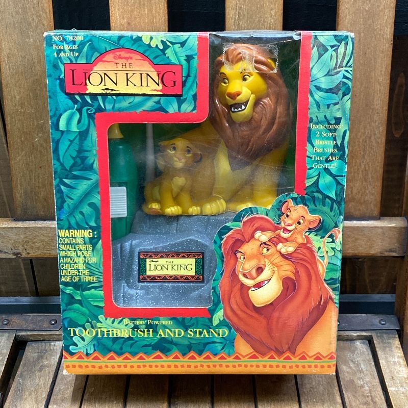 90s Janex Disney Lion King Toothbrush And Stand Kanchi House 2543