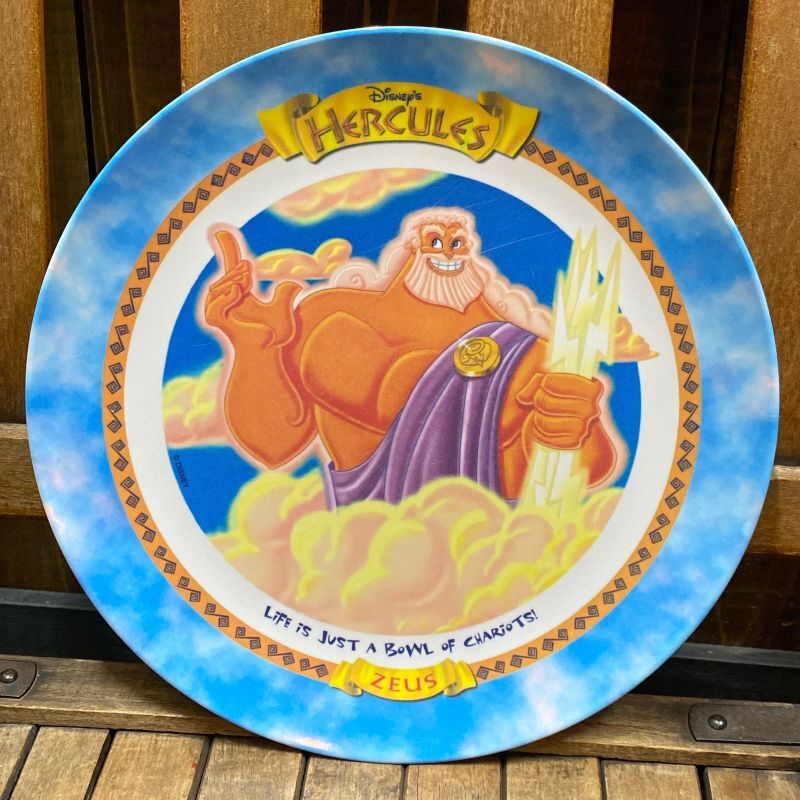 90s Mcdonald S Hercules Melamine Plate Zeus Kanchi House